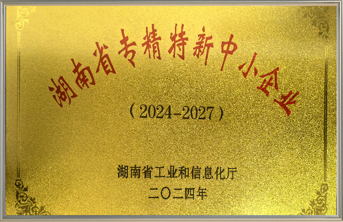 湖南省专精特新中小企业